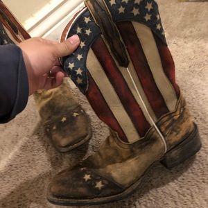 DanPost American Flag boots
